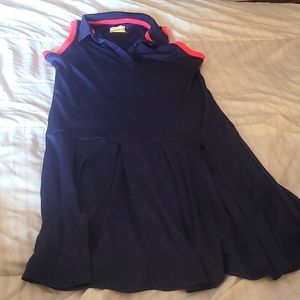 Gold tennis dress